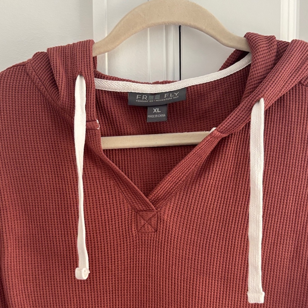 Free Fly Apparel Rust Hoodie